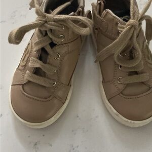 Gucci Tan Kids Sneakers